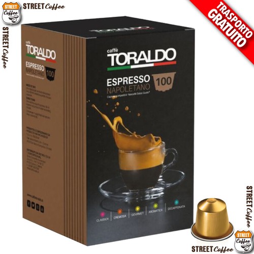 100 cialde caffè toraldo - cialde,