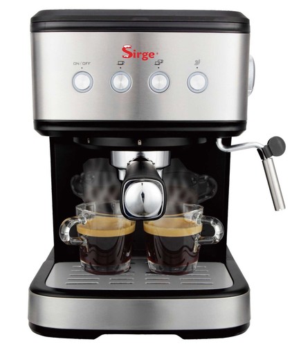 Macchina per caffe espresso - macchina, e