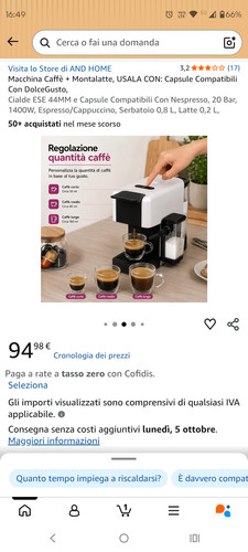 Macchina caffe dictrolux - macchina,
